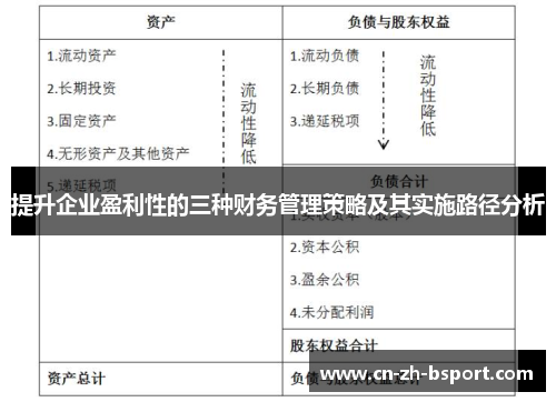 提升企业盈利性的三种财务管理策略及其实施路径分析